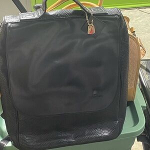 Black Leather Men's Bag